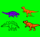 Dibujo Dinosaurios de tierra pintado por camilo2629