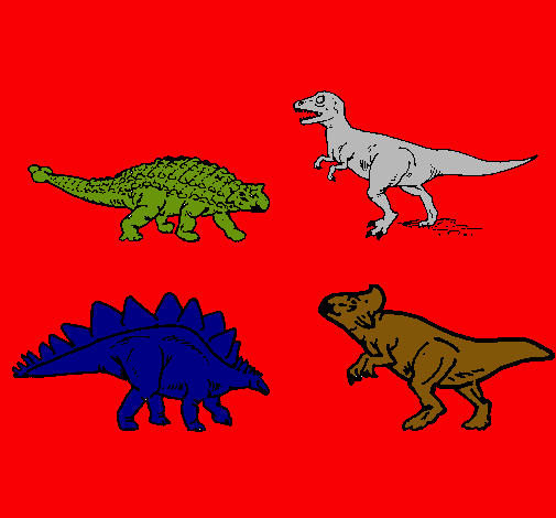 Dinosaurios de tierra