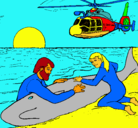 Dibujo Rescate ballena pintado por WarnerRodrigo