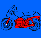 Dibujo Motocicleta pintado por mau