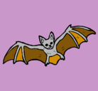 Dibujo Murciélago volando pintado por ivan