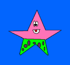 Dibujo Estrella 3 pintado por ankydhhgagshgsajkjkngkbmn