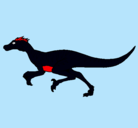Dibujo Velociraptor pintado por wills