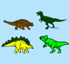 Dibujo Dinosaurios de tierra pintado por carsaurio