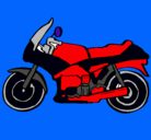 Dibujo Motocicleta pintado por nicolas