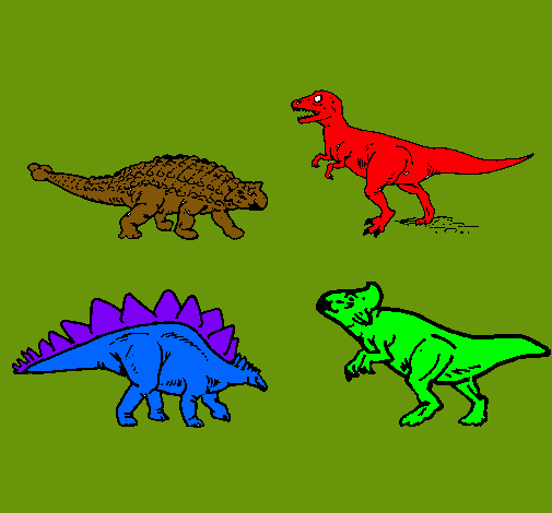 Dinosaurios de tierra