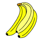 Dibujo Plátanos pintado por karen