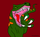 Dibujo Velociraptor II pintado por luis