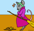 Dibujo La ratita presumida 2 pintado por Panquequis