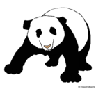 Dibujo Oso panda pintado por LUCIALAHERMOSA