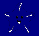 Dibujo Estrella de mar pintado por tktjwdfj2jmdkikb3iui6iyi