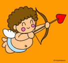 Dibujo Cupido pintado por Sabri