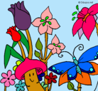 Dibujo Fauna y flora pintado por Jardin