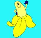 Dibujo Banana pintado por kimberlyzazuetaromero