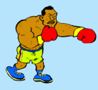 Dibujo Boxeador pintado por sEBASTIANoJEDA