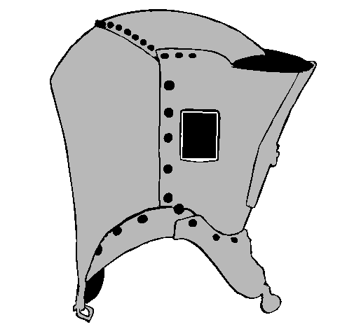 Casco de caballero