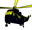 Dibujo Helicóptero al rescate pintado por lazaro