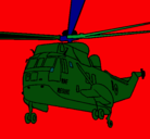 Dibujo Helicóptero al rescate pintado por -33IE-DR
