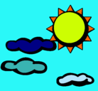 Dibujo Sol y nubes 2 pintado por aeoaeoaeoeoaeoaseaos