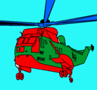 Dibujo Helicóptero al rescate pintado por joseeduardoperezrivera