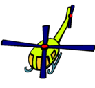 Dibujo Helicóptero V pintado por mau
