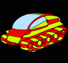 Dibujo Nave tanque pintado por SgtOscar