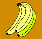 Dibujo Plátanos pintado por anilen