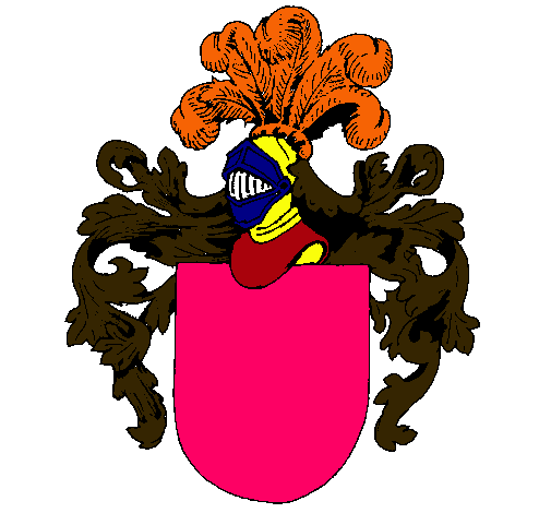 Escudo de armas y casco