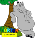 Dibujo Horton pintado por PAQUIS