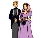 Dibujo Marido y mujer III pintado por gabriela