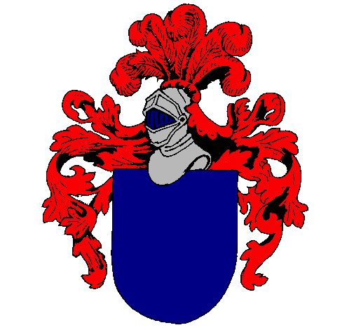 Escudo de armas y casco