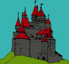Dibujo Castillo medieval pintado por sebastianech04