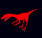 Dibujo Velociraptor II pintado por sergio