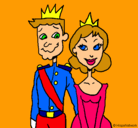 Dibujo Príncipe y princesa pintado por mireiavalverdeblasco