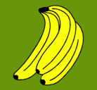 Dibujo Plátanos pintado por NATALIA