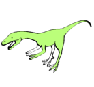 Dibujo Velociraptor II pintado por VICTOR