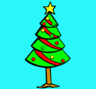 Dibujo Árbol de navidad II pintado por ximenaplatagutierrez