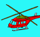 Dibujo Helicóptero  pintado por sergio