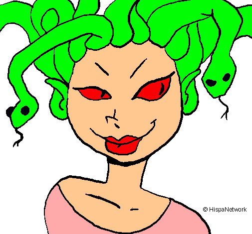 Mujer medusa