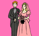 Dibujo Marido y mujer III pintado por paulina