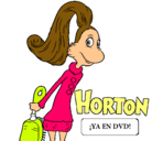 Dibujo Horton - Sally O'Maley pintado por horton