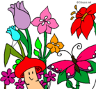 Dibujo Fauna y flora pintado por kkkkarina