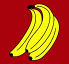 Dibujo Plátanos pintado por rafael