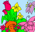 Dibujo Fauna y flora pintado por santiago