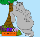 Dibujo Horton pintado por dalabermen