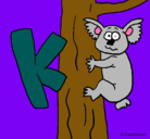 Dibujo Koala pintado por jose