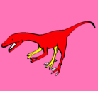 Dibujo Velociraptor II pintado por ignacia