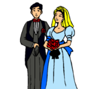Dibujo Marido y mujer III pintado por vanexita