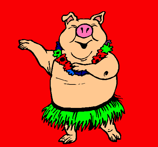 Cerdo hawaiano