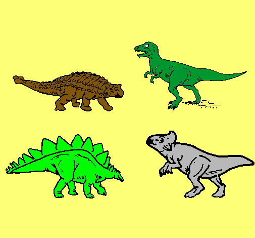 Dinosaurios de tierra